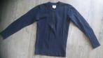 Vest Suit Apparel Maat S Donkerblauw blauw heren met rits, Blauw, Ophalen of Verzenden, Suit Apparel, Gedragen