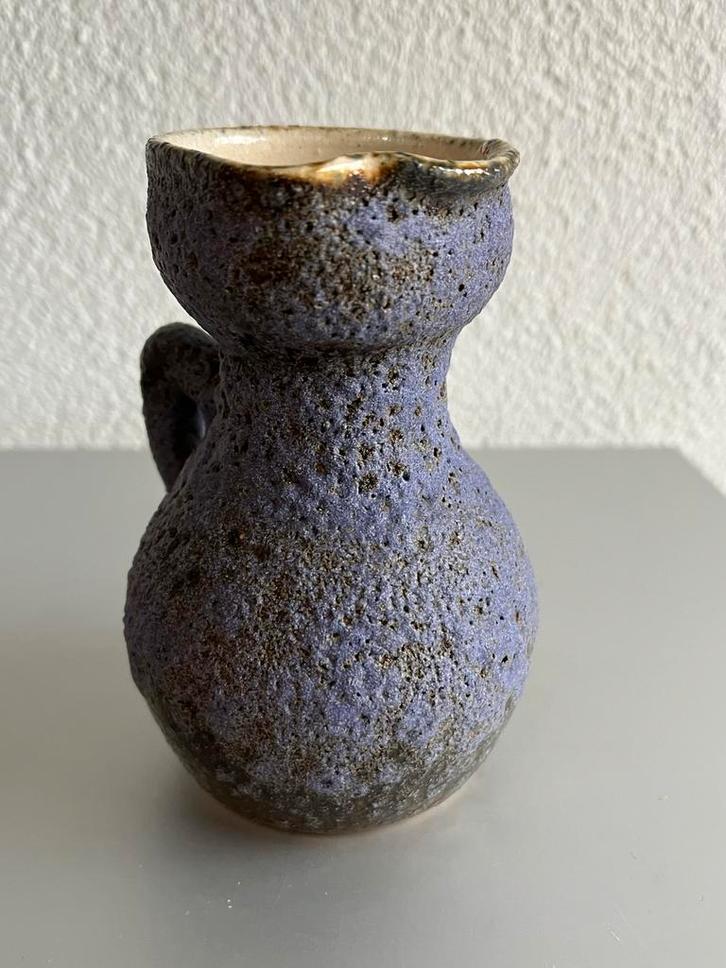 Vintage Vest van Woerden Fat Lava kannetje - Paars, Antiek en Kunst, Antiek | Keramiek en Aardewerk, Ophalen of Verzenden