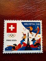 Zwitserland: zegel uit 2024. Olympische zomerspelen in Parij, Postzegels en Munten, Postzegels | Europa | Zwitserland, Ophalen of Verzenden