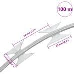 NATO Scheermes prikkeldraad rol 60 100 150 m GRATIS BEZORGD!, Verzenden, Nieuw, 20 meter of meer, Prikkeldraad