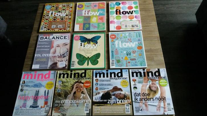 4x Mind , 5x FLOW en winter-editie Libelle BALANCE, Boeken, Tijdschriften en Kranten, Damesbladen, Ophalen