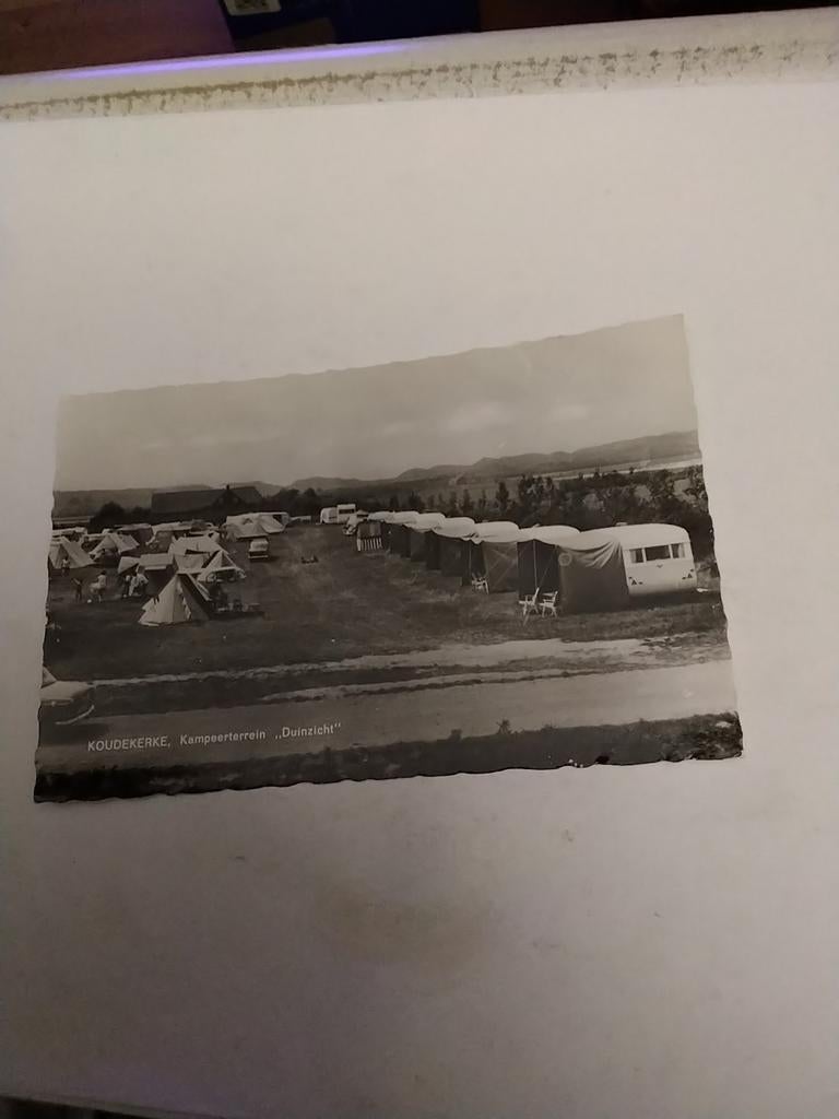 KOUDEKERKE. KAMPEERTERREIN "DUINZICHT", Verzamelen, Ansichtkaarten | Nederland, Ophalen of Verzenden, Voor 1920, Zuid-Holland
