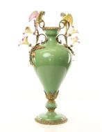bloemenvaas, 50 tot 75 cm, Aardewerk of Porselein, Ophalen of Verzenden, Atw