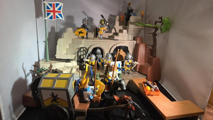 Playmobil Ridderset: Kastelen, Figuren, Paarden!, Kinderen en Baby's, Speelgoed | Playmobil, Gebruikt, Ophalen of Verzenden