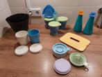 Tupperware keukenhulphouder, ontbijtset, olie azijnset, e.d., Huis en Inrichting, Keuken | Tupperware, Ophalen of Verzenden, Zo goed als nieuw