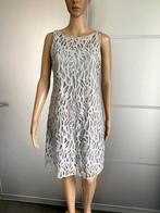 H419 Expresso maat 36=S jurk jurkje grijs, Kleding | Dames, Expresso, Ophalen of Verzenden, Zo goed als nieuw, Knielengte
