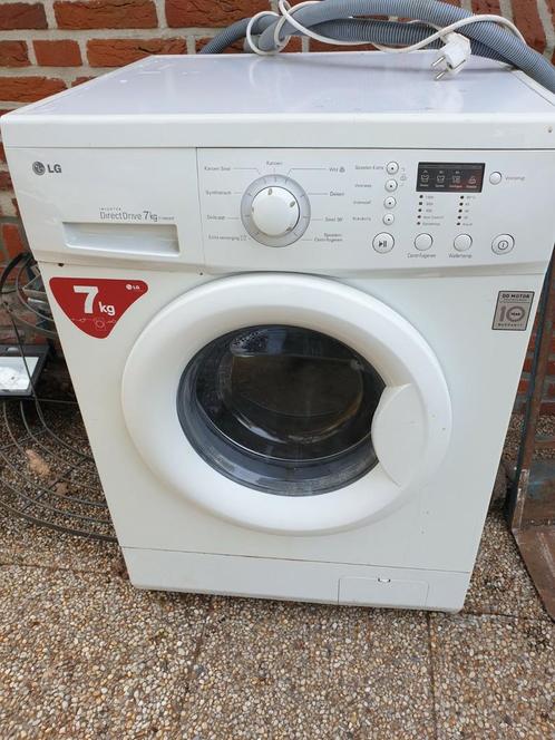 Fijne 7kg. LG Wasmachine., Witgoed en Apparatuur, Wasmachines, Gebruikt, Voorlader, 6 tot 8 kg, 85 tot 90 cm, Ophalen