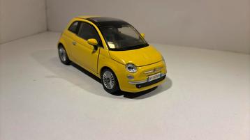 Fiat 500 yellow mondo motors 1.24 beschikbaar voor biedingen