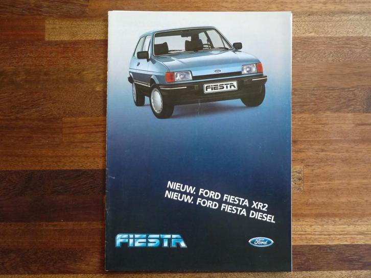 Ford Fiesta (1984), Boeken, Auto's | Folders en Tijdschriften, Nieuw, Ford, Ophalen of Verzenden