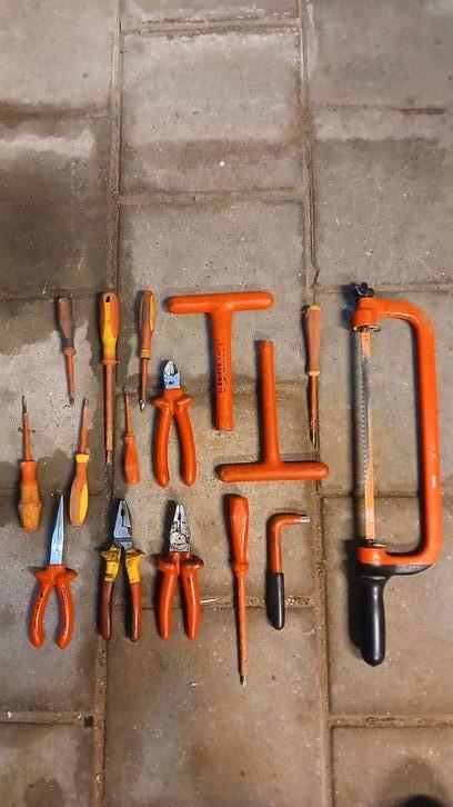 Grote partij handgereedschap, Doe-het-zelf en Verbouw, Gereedschap | Handgereedschap, Gebruikt, Ophalen of Verzenden