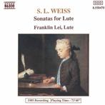 Cd Weiss : Sonatas for Lute Naxos, Ophalen of Verzenden, Barok, Zo goed als nieuw, Overige typen
