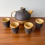 Driehoek Huizen keramiek servies Drenthe Cor van Tricht, Antiek en Kunst, Antiek | Keramiek en Aardewerk, Ophalen of Verzenden