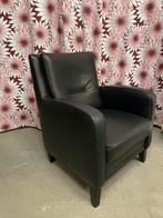 Lederen fauteuil, Huis en Inrichting, Fauteuils, Ophalen, Gebruikt, Minder dan 75 cm, Leer