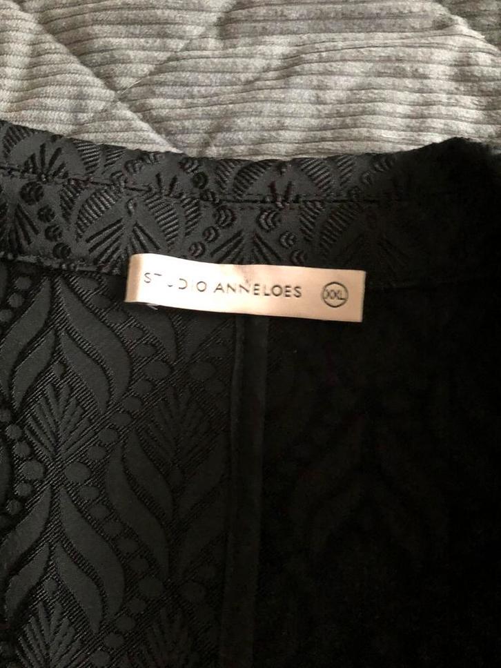 Prachtig pak, colbert en broek Studio Anneloes, Kleding | Dames, T-shirts, Zo goed als nieuw, Maat 46/48 (XL) of groter, Zwart