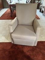 Comfortabele Draaistoel / fauteuil, Ophalen, Gebruikt, 75 tot 100 cm, Stof