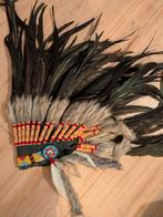 Prachtige Originele Indianen Hoofdtooi, Ophalen of Verzenden