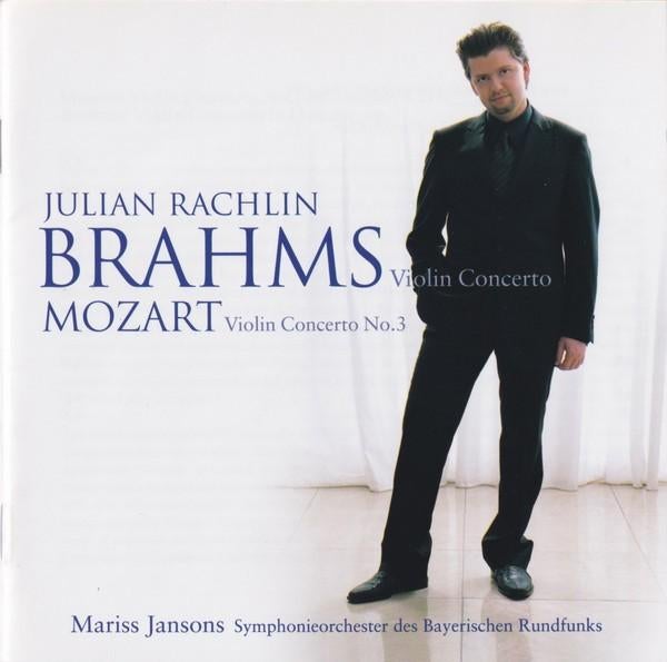 Brahms, Mozart, Rachlin Jansons Violinconcerto 3, Ophalen of Verzenden, Classicisme, Gebruikt, Overige typen