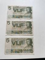 5 gulden biljetten vondel, Ophalen of Verzenden, 5 gulden