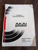 Akai MPC 2000XL Manual / Handleiding, Ophalen of Verzenden, Overige merken