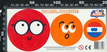 Sticker: Oranje Gelukkiez (59) beschikbaar voor biedingen