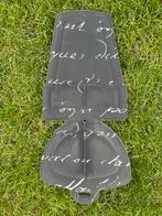 BOBIKE Fietszitje Bekleding - Zwart met Tekst, Ophalen, Zo goed als nieuw, Bobike (onderdeel)