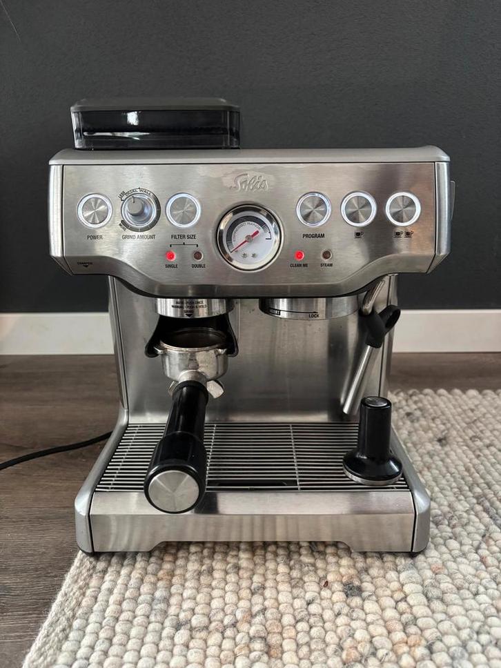 Solis Barista Pro Type 114, Witgoed en Apparatuur, Koffiezetapparaten, Gebruikt, Espresso apparaat, Afneembaar waterreservoir