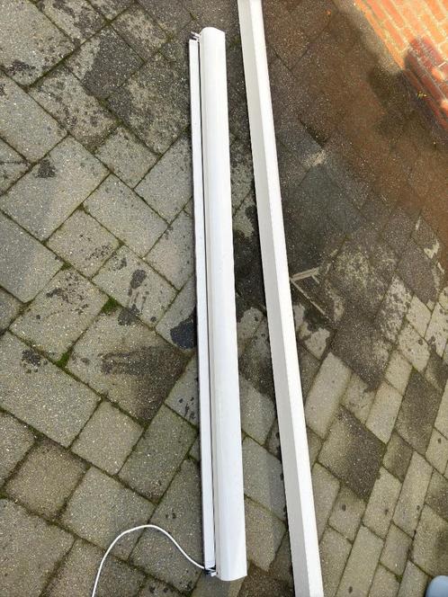 Elektrische zonnewering – 2 stuks te koop (ook los), Tuin en Terras, Zonneschermen, Gebruikt, Screen, Minder dan 150 cm, 250 cm tot 450 cm