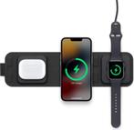Mophie 3-in-1-oplader Magsafe iPhone Airpod Apple watch 15W, Ophalen of Verzenden, Nieuw, Apple iPhone