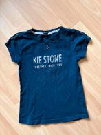 KieStone leuk blauw tshirt mt122/128 ZGAN, Kinderen en Baby's, Kinderkleding | Maat 122, Meisje, Ophalen of Verzenden, Zo goed als nieuw