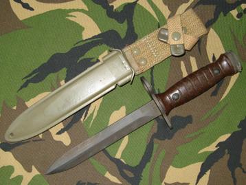 Bajonet M4 Italie met Schede uit 1965 - Leger Soldaat Army beschikbaar voor biedingen