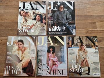 5x Jan magazine dames maand bladen 0,75€ per stuk beschikbaar voor biedingen