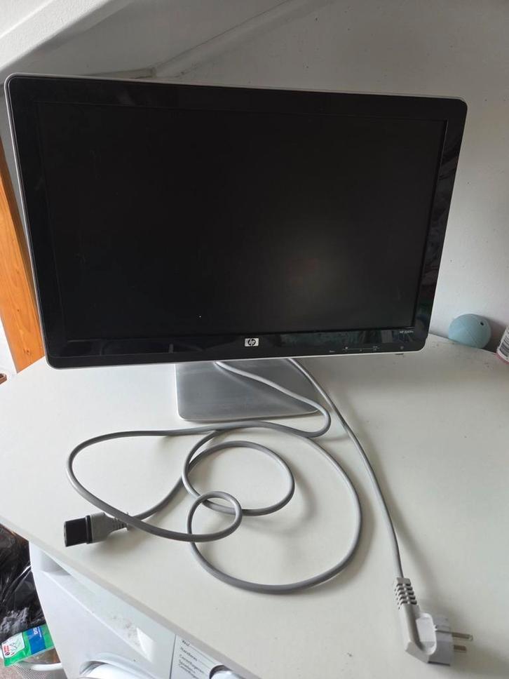 HP 2009v 20 inch Monitor - VGA, Computers en Software, Monitoren, Gebruikt, 60 Hz of minder, VGA, LED, Overige resoluties, 5 ms of meer