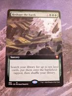 Full art Reshape the Earth, Ophalen of Verzenden, Gebruikt, Losse kaart, Foil