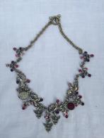 Otazu ketting met engeltjes, Sieraden, Tassen en Uiterlijk, Kettingen, Overige materialen, Gebruikt, Overige kleuren, Met strass