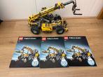 lego technic 8295 telescopic handler met boekjes, Ophalen of Verzenden, Zo goed als nieuw