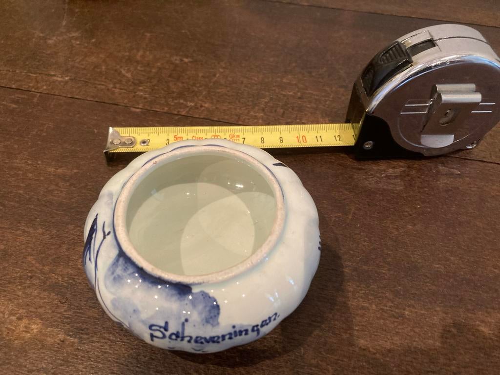 Vintage Delfts blauw trinket bowl, Ophalen