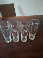 4 Heineken glazen - 0,25l, Verzamelen, Biermerken, Ophalen, Zo goed als nieuw, Glas of Glazen, Heineken