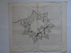 Gravure belegering vesting Coevorden, Fred. de Wit 1698, Antiek en Kunst, Kunst | Etsen en Gravures, Verzenden