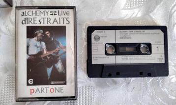 Cassettebandje Dire Straits Alchemy Live Part One Vast LEES beschikbaar voor biedingen