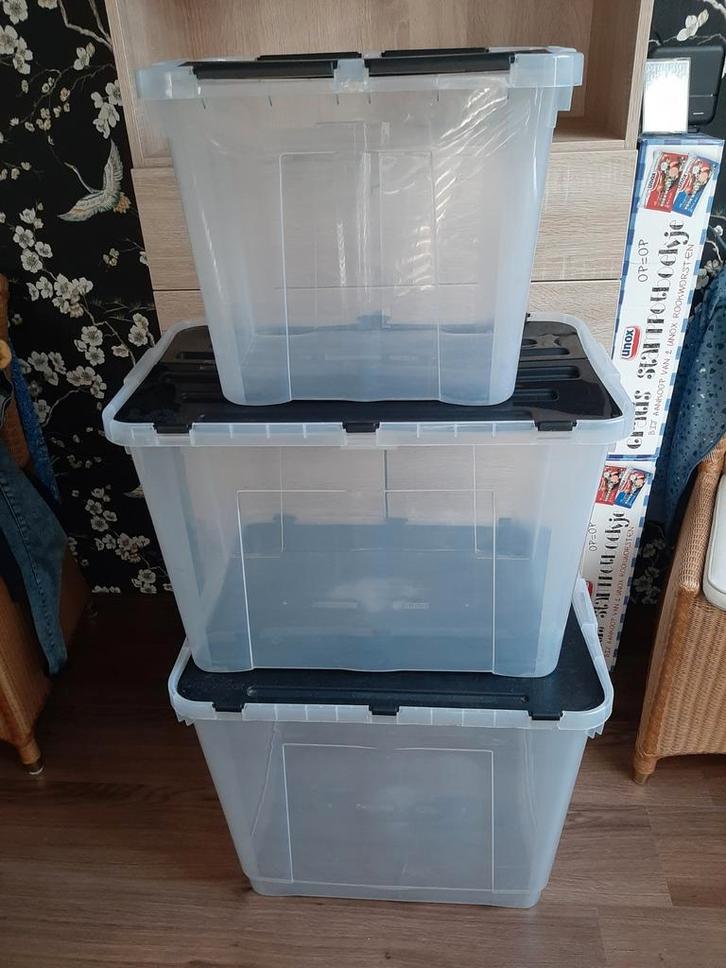 Opbergbakken GROOT 3 maten merk dragonbox mag los is VAPR, Doe-het-zelf en Verbouw, Kratten en Dozen, Bak of Kist, 50 tot 75 cm