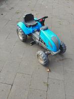 Blauwe Trapauto - Tractor, Ophalen, Gebruikt, Trapvoertuig