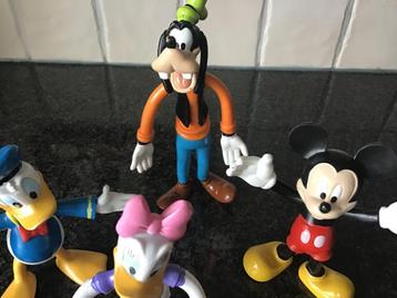 Mickey, Minnie Mouse, Donald, Katrien Duck, Goofy, Pluto beschikbaar voor biedingen