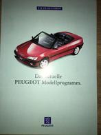 3 Peugeot folders/brochures GB,D: 205, 306 Cabrio, 406 Coupé, Peugeot, Ophalen of Verzenden, Zo goed als nieuw