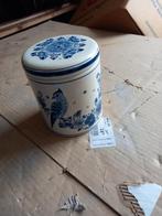 Delfs blauwe  voorraadpot   ..van eijk, Antiek en Kunst, Antiek | Keramiek en Aardewerk, Ophalen of Verzenden