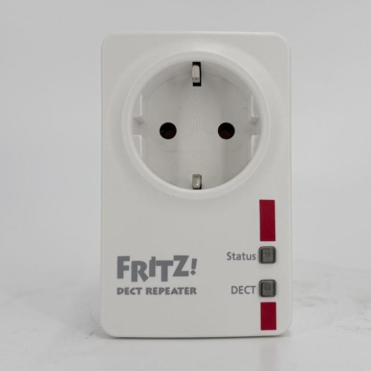 AVM FRITZ! DECT 100 - Draadloze DECT-telefoon Repeater, Computers en Software, Netwerk switches, Zo goed als nieuw