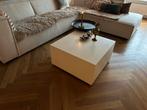Salontafel 70x70 cm met wieltjes, Huis en Inrichting, Tafels | Salontafels, Ophalen, Gebruikt, 50 tot 100 cm, Vierkant
