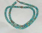 ketting met Turkoois uit de Native Indian mine Fox Nevada, Blauw, Nieuw, Ophalen of Verzenden, Steen of Mineraal