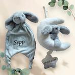 Kraamcadeau: Knuffel/Doekje met Naam & Geboortegegevens, Ophalen of Verzenden, Nieuw, Overige typen