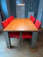 Eettafel plus stoelen, Huis en Inrichting, Tafels | Eettafels, Ophalen of Verzenden, Zo goed als nieuw