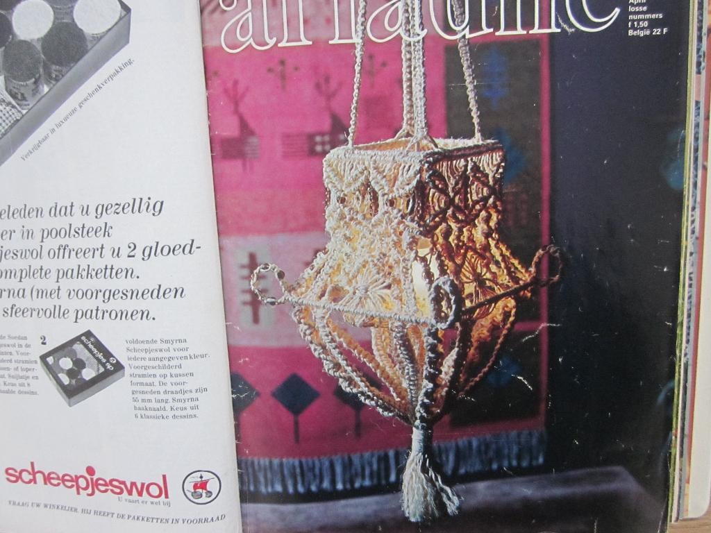 Maandblad voor Handwerken jaargang 1972  7 tijdschriften, Ophalen of Verzenden, Zo goed als nieuw, Handborduren, Patroon